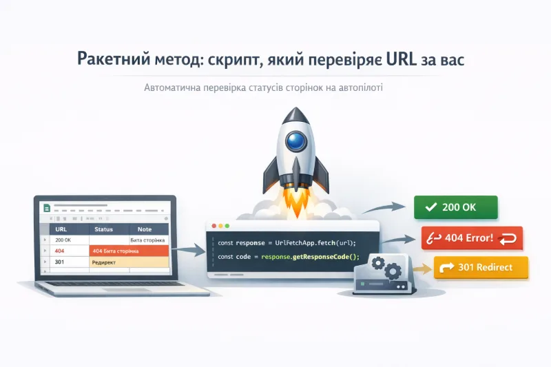 Автоматична перевірка URL в дії