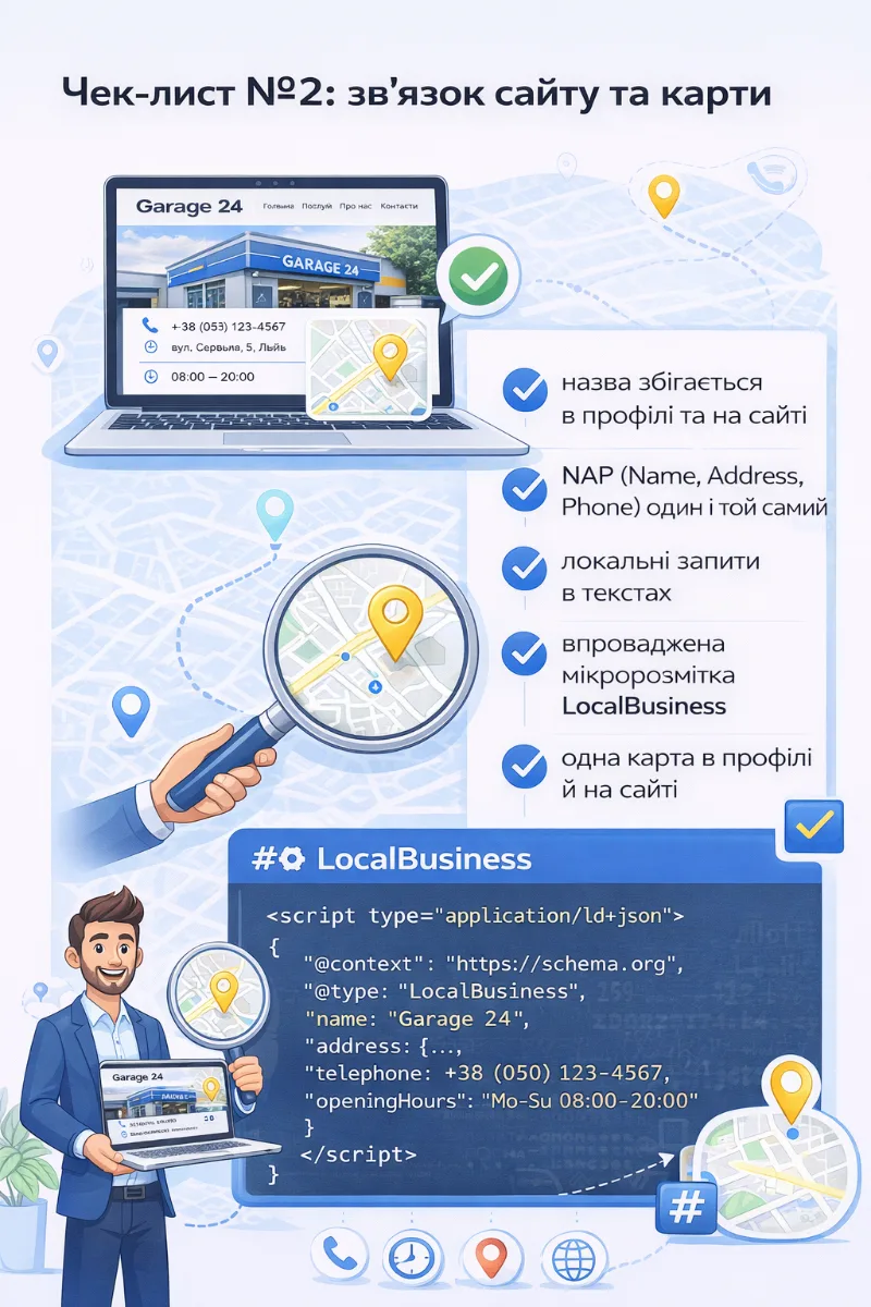 Чек-лист для локального SEO